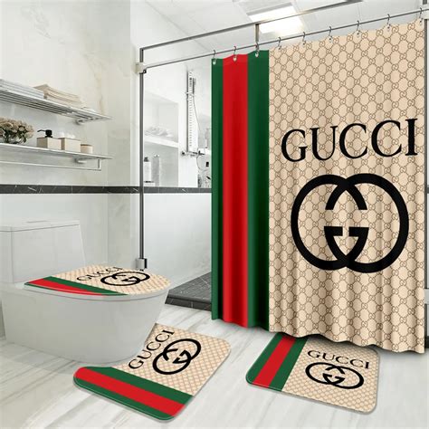 gucci shower set|gucci shower curtain walmart.